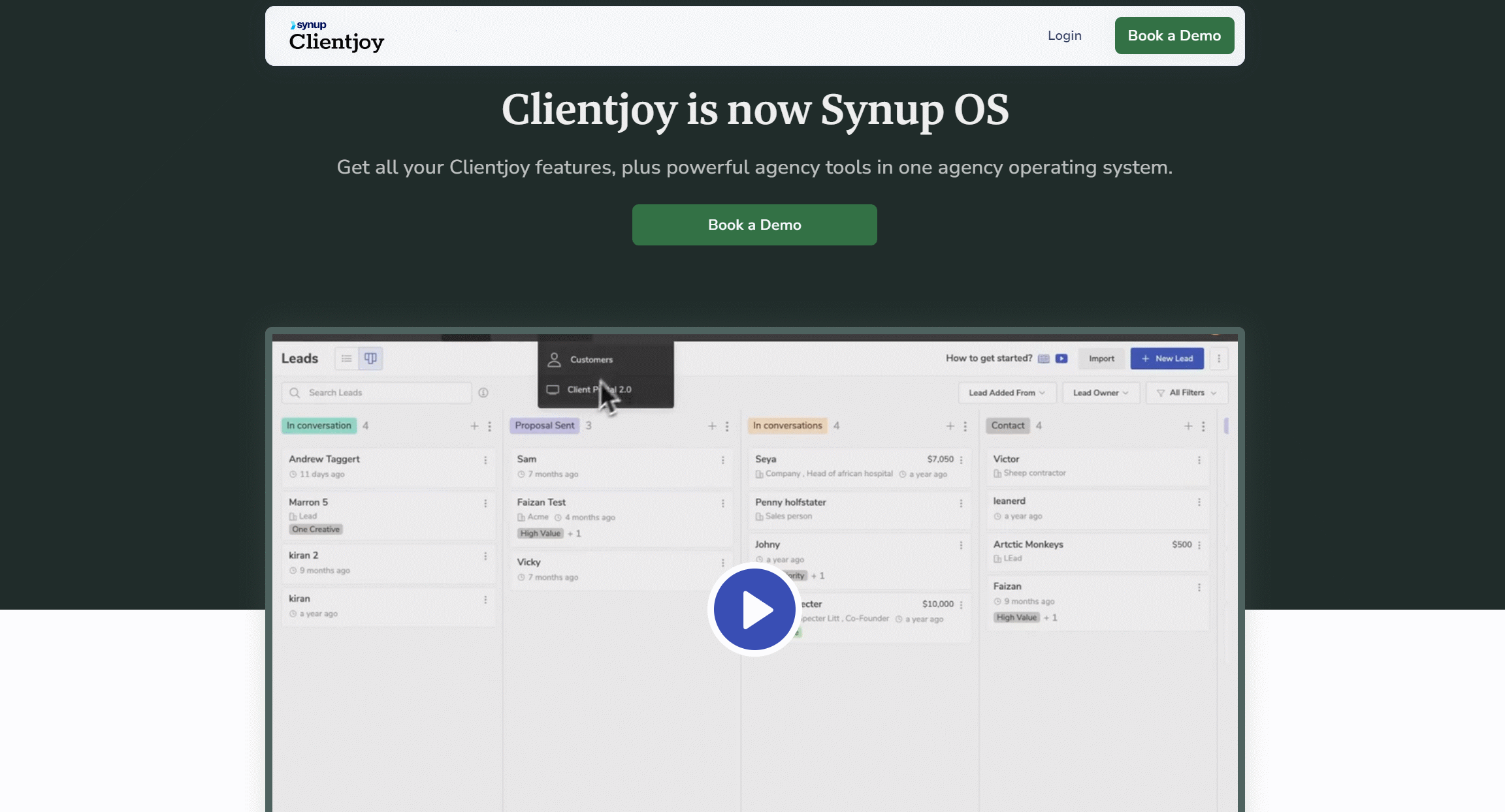 You are currently viewing Synup OS: Streamlining Agency Client Management